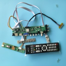 For LP154W01(TL)(D2) 1280X800 panel TV LCD lamps Control DVB-T2 HDMI DVB-T DVB-C 1driver VGA USB AV RF 30pin ler Board