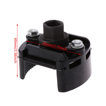Black Oil Filter Wrench Adjustable Cup 1/2\\\