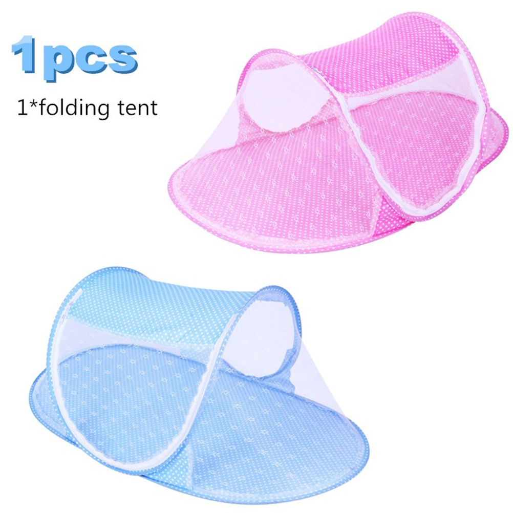 Baby Crib Netting Portable Foldable Baby Bed Mosquito Net Polyester Newborn Sleep Bed Travel Bed Netting Play Tent Children