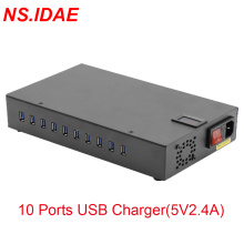 10 Port USB Desktop Charger