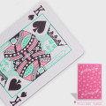 1 Deck Plastic Women Poker Cards Girl Poker Pink Playing Cards Gift Travel Family Game L585