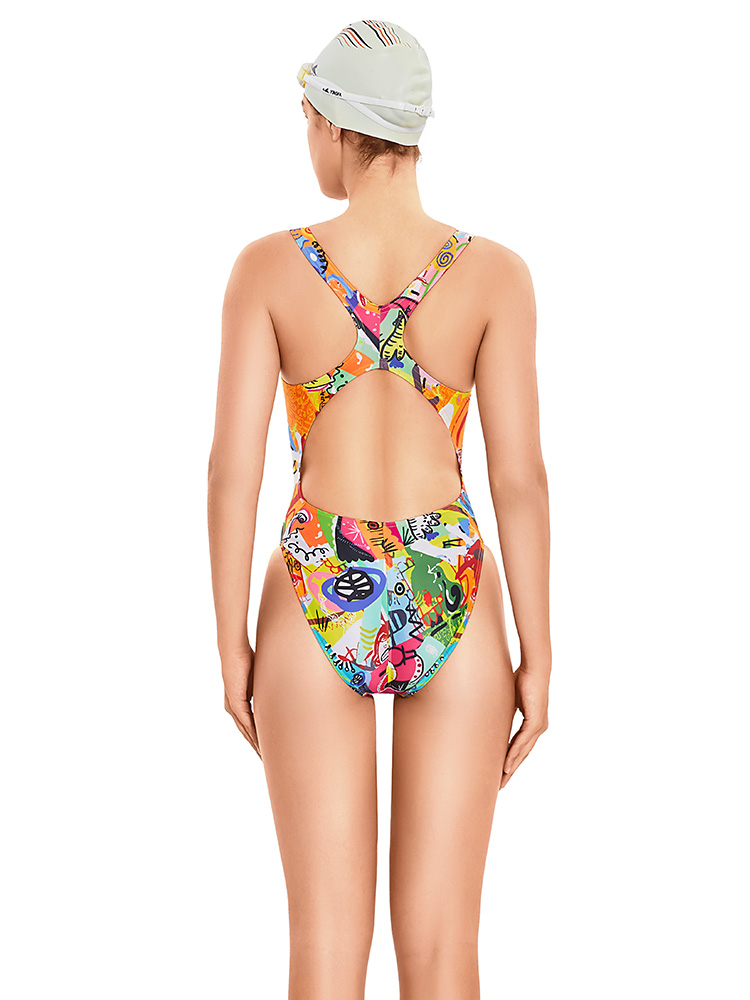 Yingfa Competition Swimwear Women 2020 One Piece Swimsuit Sport Swimming Suits for Women Chlorine Resistant Bathing Suits