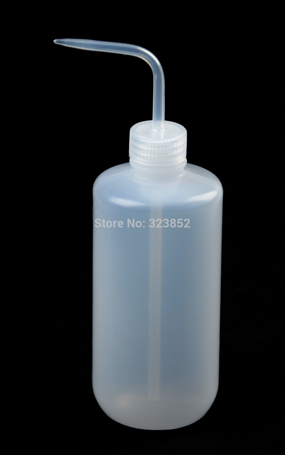 500ml Safety Wash Bottles, White Cap or Red Cap, Laboratory Tool, Narrow Mouth With Graduation,Pack 2