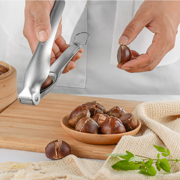 Nutcracker Walnut Kernel Almond Aluminum Kitchen Tools Not Hurt And Effort Stainless Steel Walnut Clip Sheller Chestnut Opener