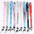 Chinese style flower Lanyards for keys mobile phone straps ID Card Gym Mobile Phone Straps USB badge holder DIY Hang Rope Lariat