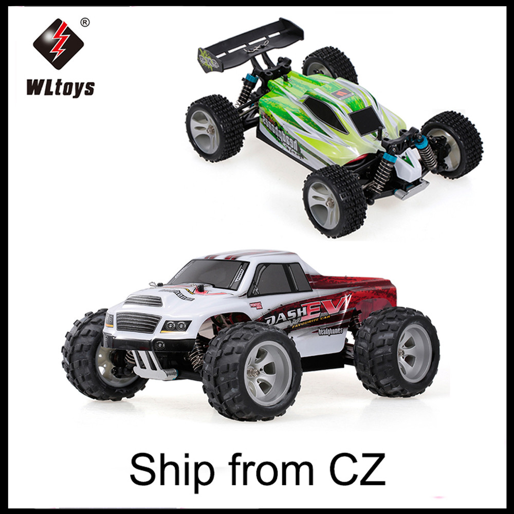 WLtoys RC Car A959B A979-B 1/18 70Km/h High Speed Racing Car 540 Brushed Motor 4WD Off-Road Remote Control Electric Car RTR Toys