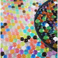 500 pcs/Lot Red Pearl Shaped Crystal Soil Water Beads Mud Grow Magic Jelly Balls Home Decor Aquatic Soil Wholesales