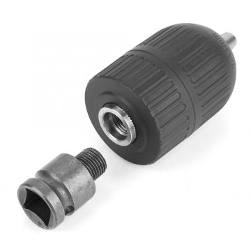 New Arrive 2-13mm Keyless Drill Chuck 1/2-20UNF with 1/2 Chuck Adaptor for Impact Wrench Conversion