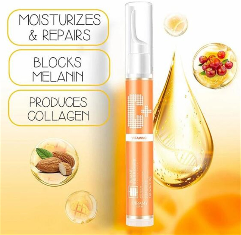 Instant Blemish Removal Gel Vitamin C Whitening Anti Freckle Cream Pen Effectively Remove the Freckle Pigmented Melanin Spots