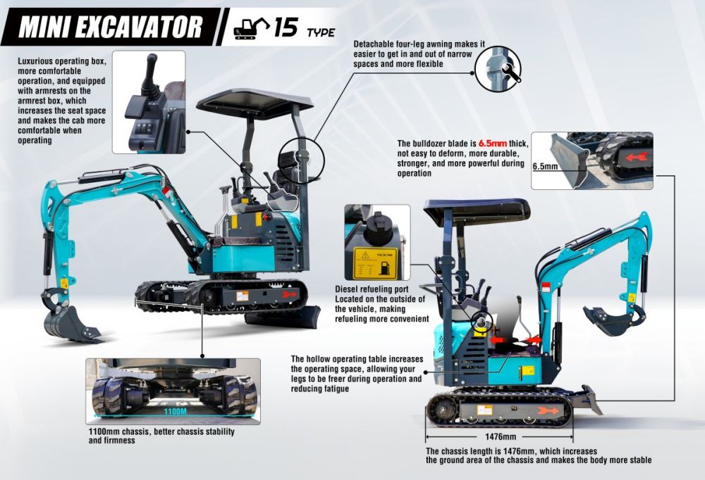 1.5ton excavator