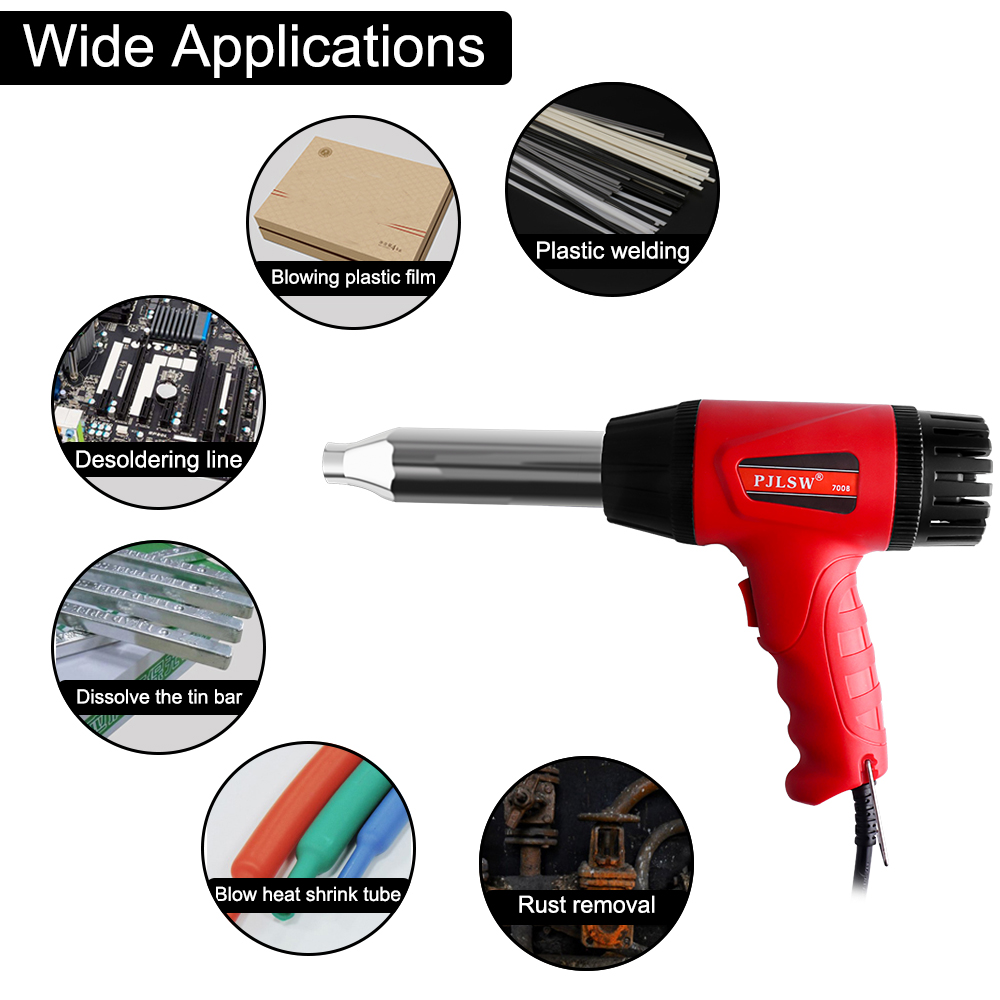 700W 220V 700B Plastic Welding Hot Air Gun Thermostat Hot Air Blower Heat Gun Heater Soldering For car bumper