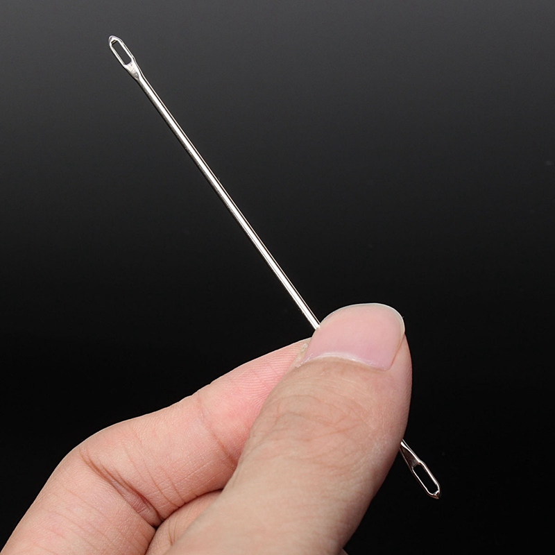 Double Eyed Needle Spare Part for Brother Knitting Machine KR588 KR710 KR830 KR850 Home DIY Craft Sweater Sewing Tools Accessory