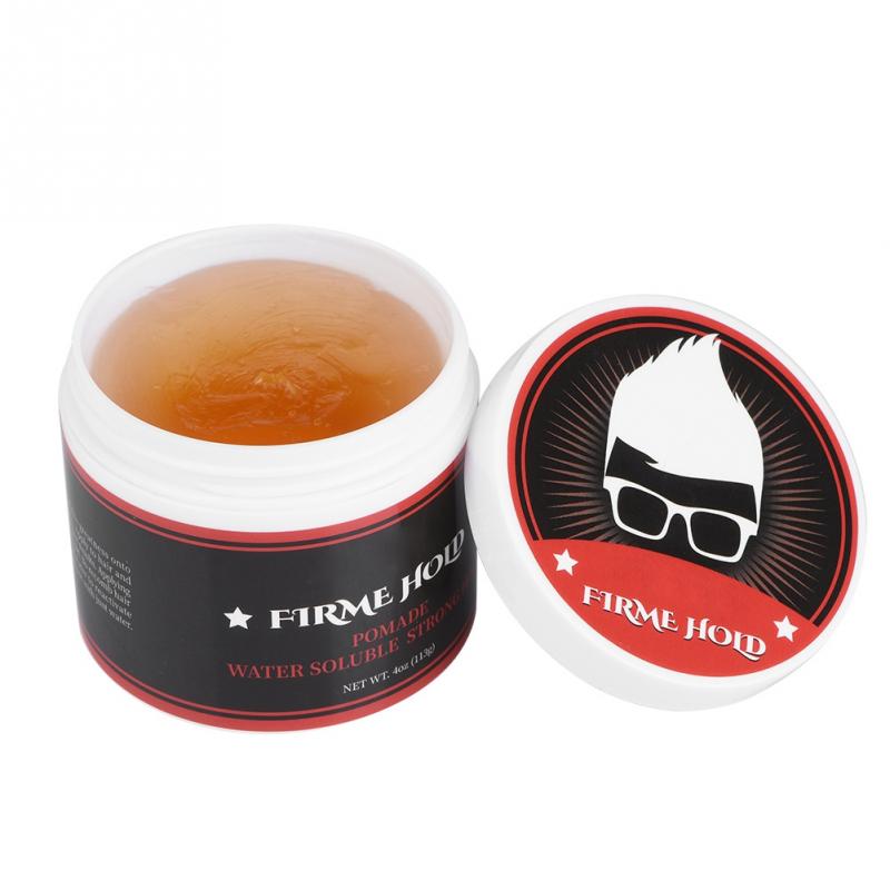 113g Strong Pomade Longlasting Hairstyles Gel Hair Model Wax Ointment Professional Hair Pomade Men Cream Salon Styling Gel Tool