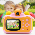 Children Instant Print Camera Rotatable Lens 1080P HD Kids Camera Toys with Thermal Photo Paper 32GB TF Card