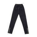 Fashion Autumn Winter Casual Girls Jeans Cotton Children Skinny Velvet Pants Kids Clothes Warm Elastic Waist Trousers For 4-14