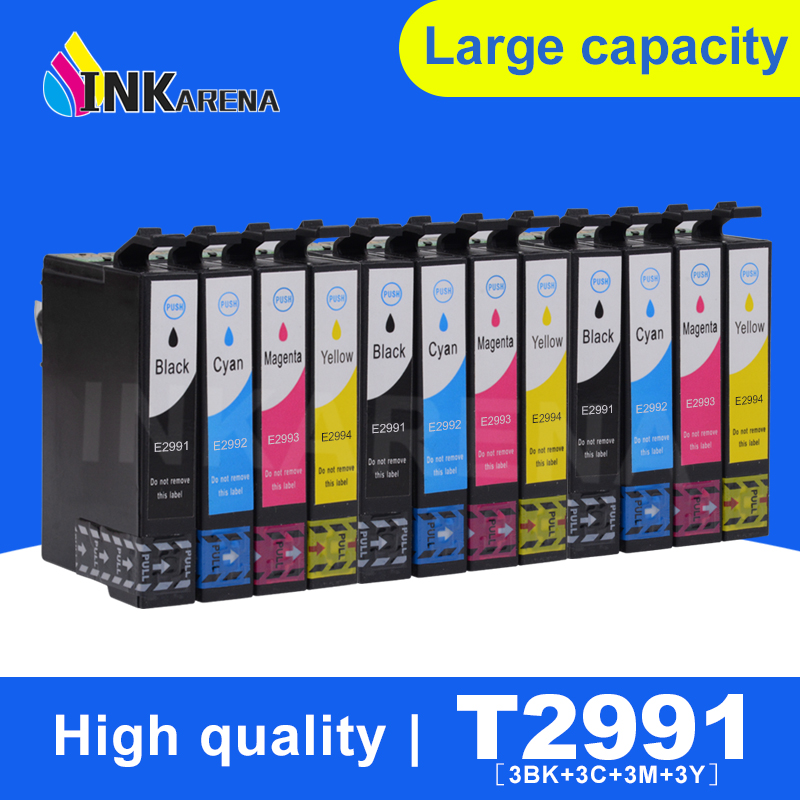 4 Color Ink Cartridge For Epson T2991 T2992 T2993 T2994 29XL Refilled Cartridges XP-235 XP-245 XP-332 XP-335 XP-432 Printer