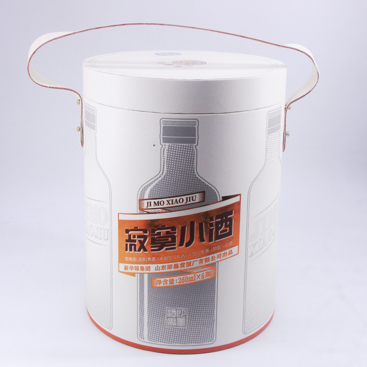 wine packaging tubes with cushioning