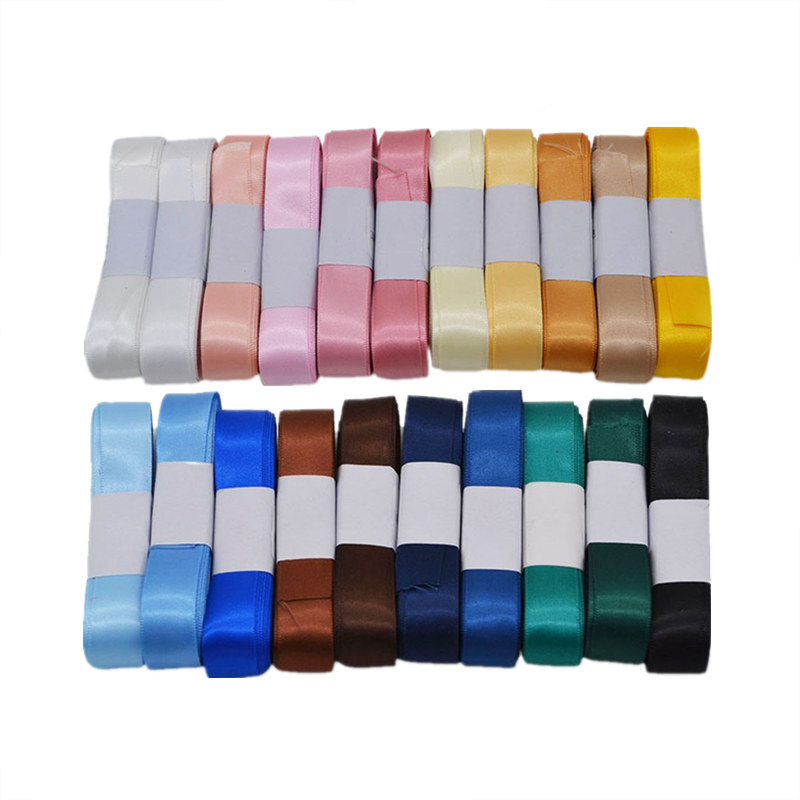 15mm Satin Ribbon Packing Material High Quality DIY Craft Wedding Festivals Party Gift Box Invitation Scrapbooking Supply