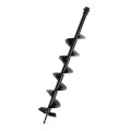 120/150/200/250mm 80cm Single Blade Auger Drill Bit Drill Garden Planting Earth Petrol Post Hole Digger Power Tools Accessories