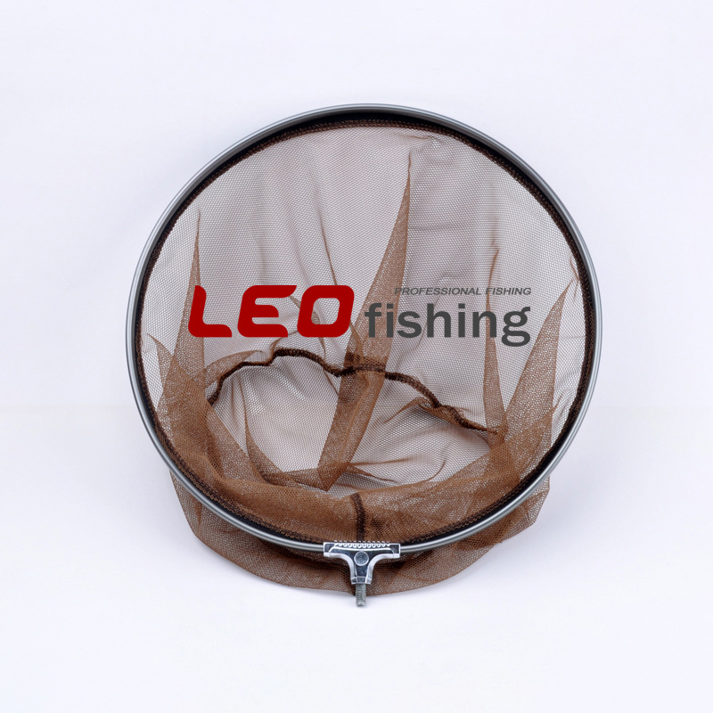 26490 [Dense hole cloth mesh] 35cm aluminum alloy wire mesh head 8mm screw Fishing net