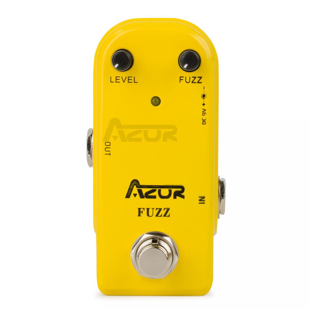 AZOR AP-310 Fuzz Guitar Effect Pedal Mini Pedal Azor Vintage Fuzz Mini Pedal Effects Guitar Parts Accessories Fuzz Pedal
