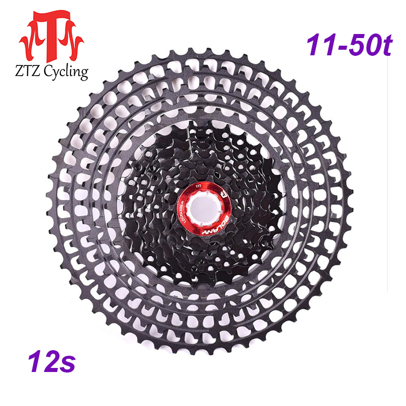 ZTZ MTB 12 Speed 11-52T 50T Cassette Bicycle Freewheel 12t Bicycle Parts Mountain