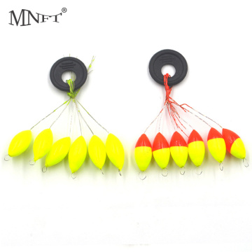 MNFT 60Pcs Seven-star Mini Oval Fishing Float Space Beans Easy Use Floater Are Put On The Like A Stopper And Be Fixed