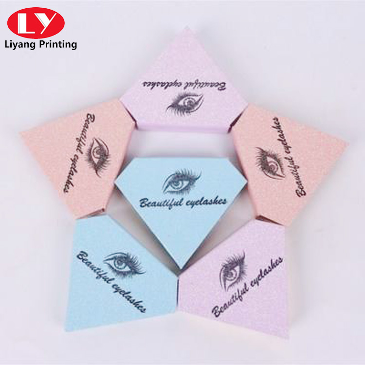 Diamond Shape Box for False Eyelash
