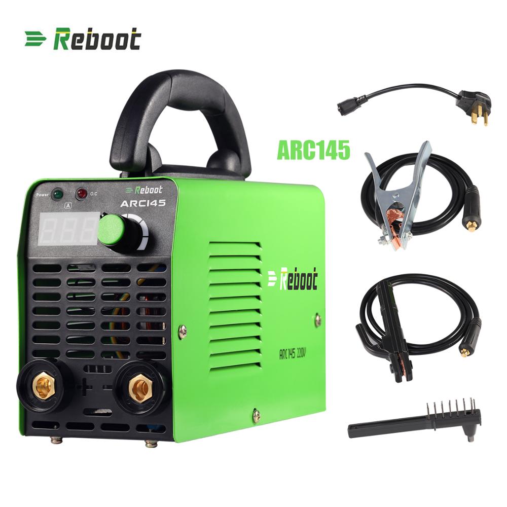 REBOOT Stick Welder ARC Welding Machine 145A Welder Light Weight 220V Iron Welder MMA Inverter Machine Mini Portable Welder