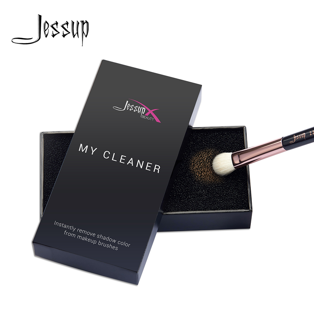 Jessup Makeup brush cleaner sponge Remover Color Makeup tools Eyeshadow sponge quick clean Make up brush cleaner