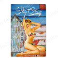 WE Can Do It Vintage Metal Plates Pub Wall Painting Home Decor Bar Tin Signs Sexy Girl Art Poster Beauty Decoration 20*30cm A355