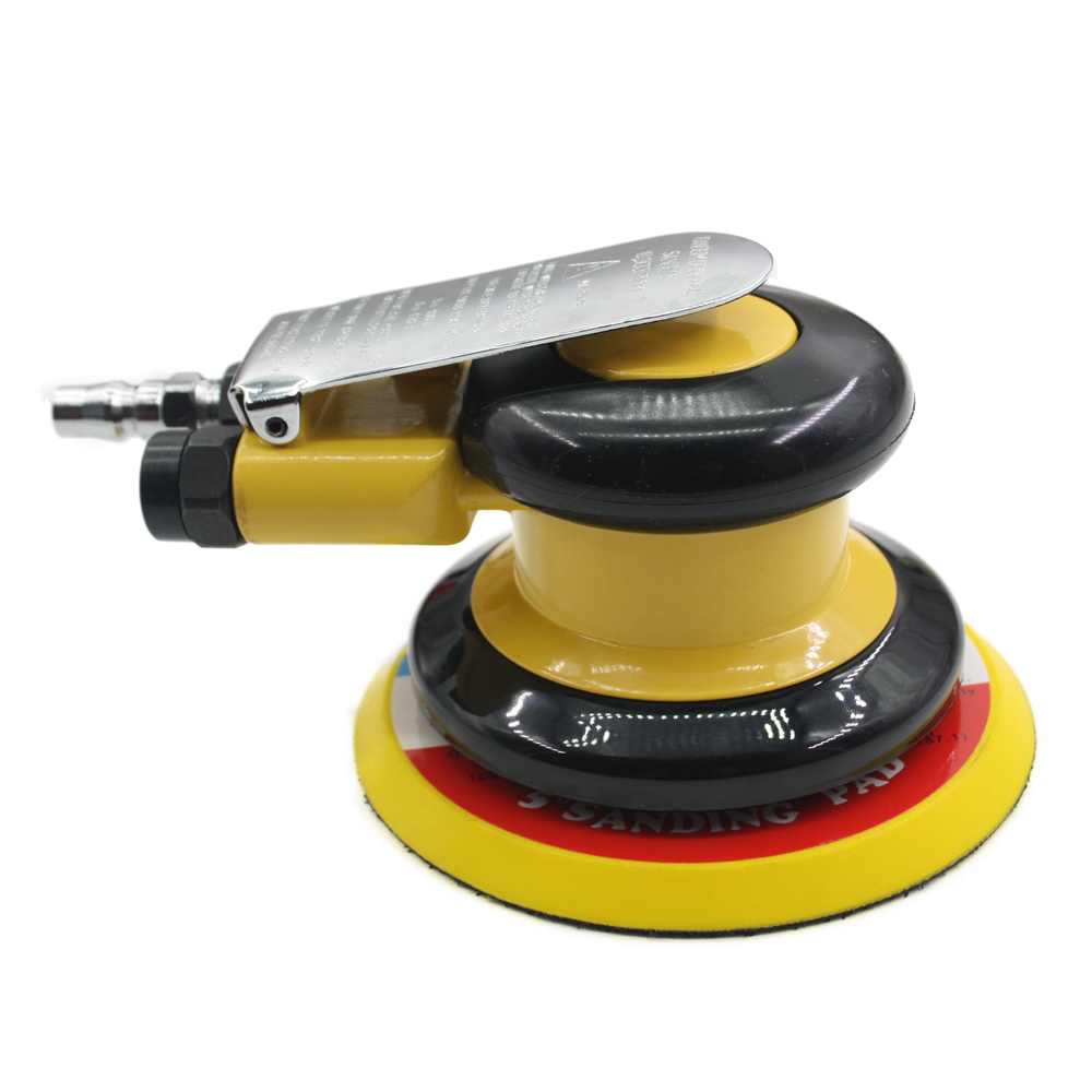 high quality pneumatic polishing machine 5" pneumatic polisher tool Air sander wood furniture car floor polishing tool