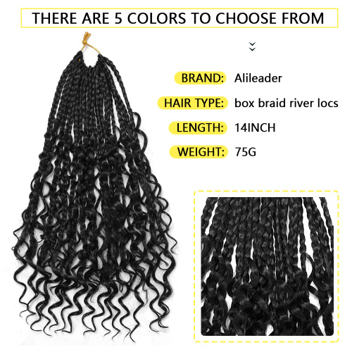 Goddess Messy Box Braids Crochet Bohemian Hair Extension Supplier, Supply Various Goddess Messy Box Braids Crochet Bohemian Hair Extension of High Quality