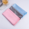 1PC Microfiber No Lint Glass Cleaning Wipe Mirror Washing Towel Water Absorption Dish Cloth Anti-grease Household Scouring Pads