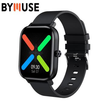 BYMUSE i10 Bluetooth Call Smart Watch Men Waterproof Fitness Tracker HeartRate Monitor Women VS P8/P9 Smartwatch For Android Ios