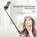Lewinner LW-202pro Sport All In One Portable bluetooth Tripod Selfie Stick Monopod for Gopro 7 6 5 Sports Action 1/4 Screw View