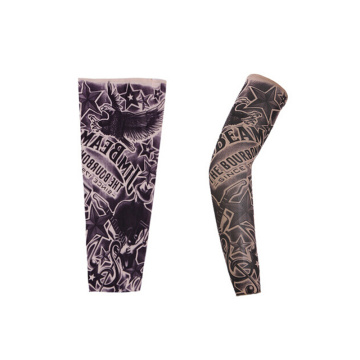 38cm Tattoo Print Cycling Bike Bicycle Arm warmers 1pc Arm Warmers Cuff Sleeve Cover Anti UV Protection Oversleeve Novel Cool