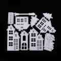 Cutting dies Christmas house Scrapbooking Dies Metal Craft Die Cut Stamps Embossing New Card Making Decor