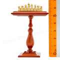 Odoria 1:12 Miniature Magnetic Chess Table Set Dollhouse Decoration Accessories