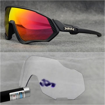 Photochromic Cycling Glasses TR90 Frame Cycling Sunglasses UV400 Outdoor Sport Eyewear MTB Road Bike Glasses Gafas Ciclismo