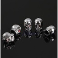 New 5Pc Skull Tire Tyre Wheel Car Auto Valves Caps Dust Stem Cover Motocycle Bicycle qyh