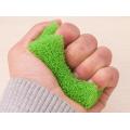 Home Kitchen Loofah Sponge Cleaning Cloth Non-Woven Decontamination Dishcloth Rag 12x7.5x5.5cm