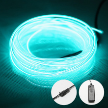 Neon Light El Led Neon Wire Under Car Flexible Soft Tube Lights Christmas LED Strip Sign Anime/Body Woman/Rooms Rope Light RGB