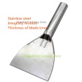 1pcs Stainless steel Integrally Molded Putty Knife Set Scraper Construction Tools Cleaning Tools Thickness 1mm