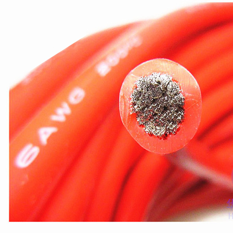 50metre Silicone Wire 20AWG 22AWG 24AWG 26AWG 28AWG 30AWG Silicone Cable Ultra Flexiable Test Line High Temperature