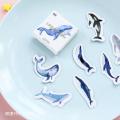 45 pcs/pack Surprising Whale Label Stickers Decorative Stationery Stickers Scrapbooking DIY Diary Album Stick Label