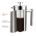 Stainless Steel Coffee Percolator Pot French Presses Maker Double Wall & Large Capacity Manual Cafetiere Coffee Containers