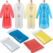 5/10 pcs Disposable Car Motorcycle Bicycle Rider Raincoat Adult Outdoor Emergency Waterproof Rain Coat For Travel Hiking Camping