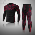 Plaid Thermal Underwear Sets For Men Winter Thermo Underwear Long Johns Winter Clothes Men Thick Thermal Clothing Solid Drop
