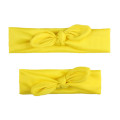 2Pcs/set Mother and Daughter Matching Headband Bow Knot Elastic Turban Hairband Headwear Baby Girls Hair Accessories
